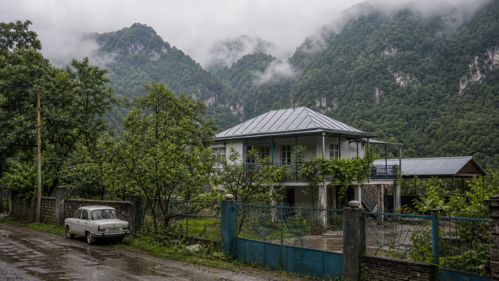 Ambrolauri mountain homes