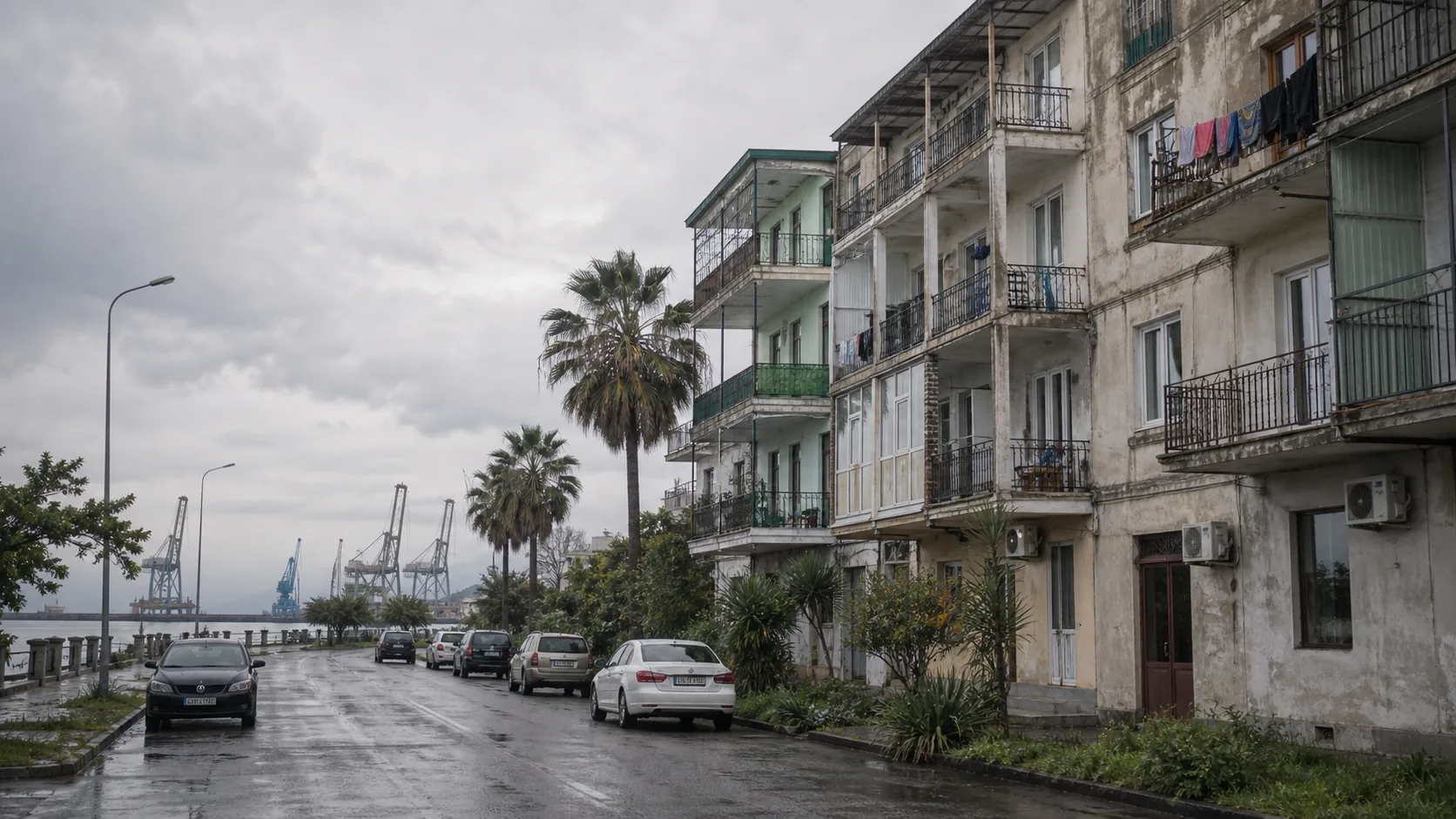 Poti coastal apartment street