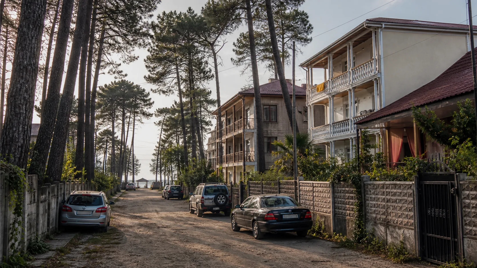 Tskneti pine street